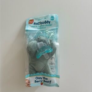 Razbuddy Paci Holder AND Bumco Baby Bum Brush
